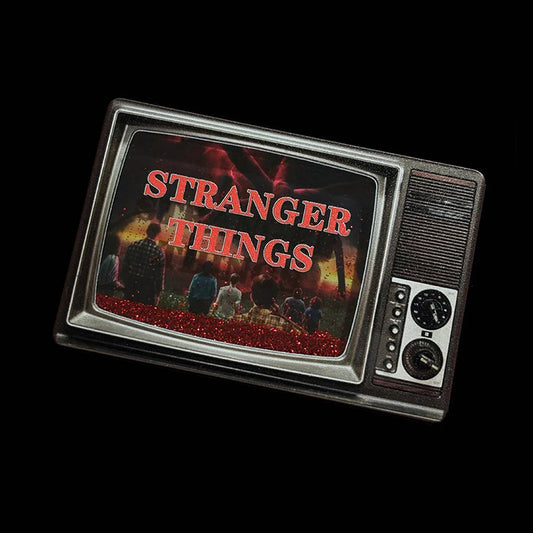 Retro TV Liquid Sand Mahjong – Black / Red Edition