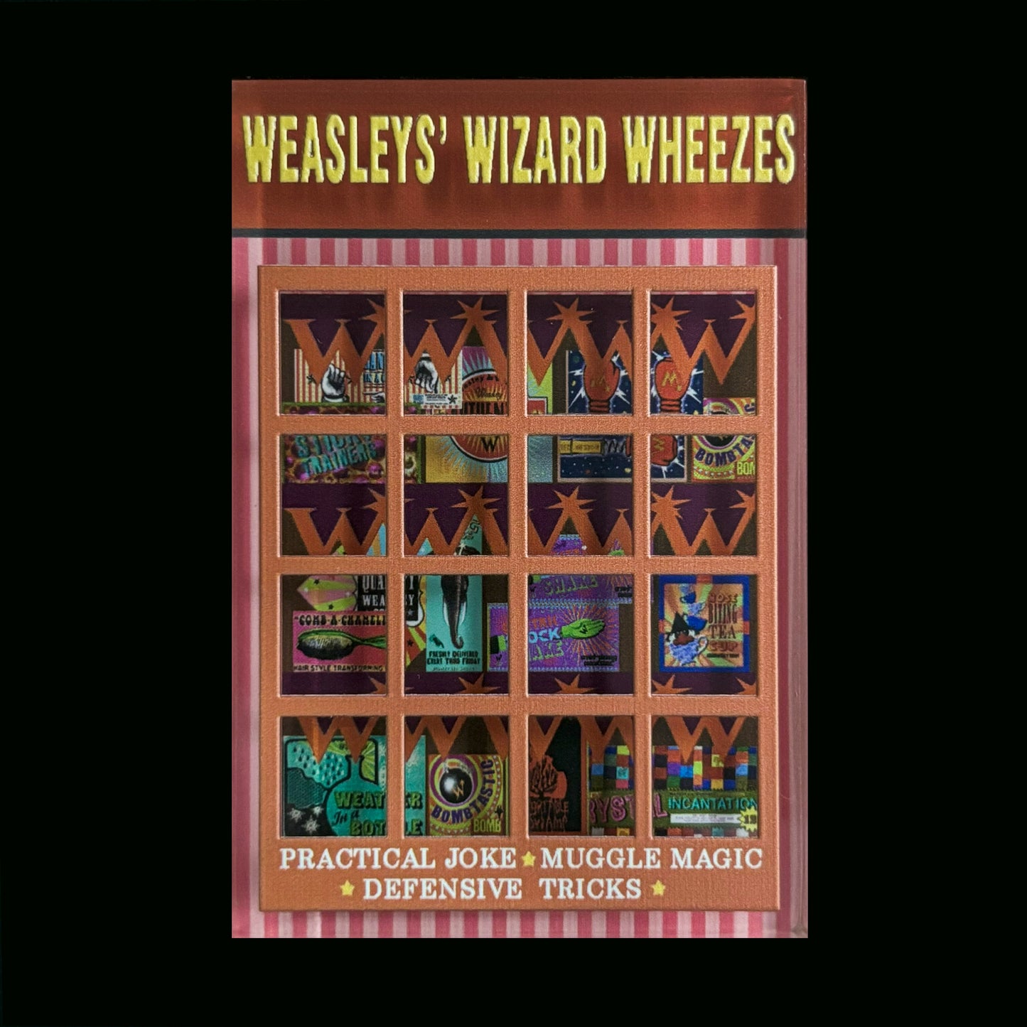 Wizarding Alley Fridge Magnet – 3 Magical Shop Designs