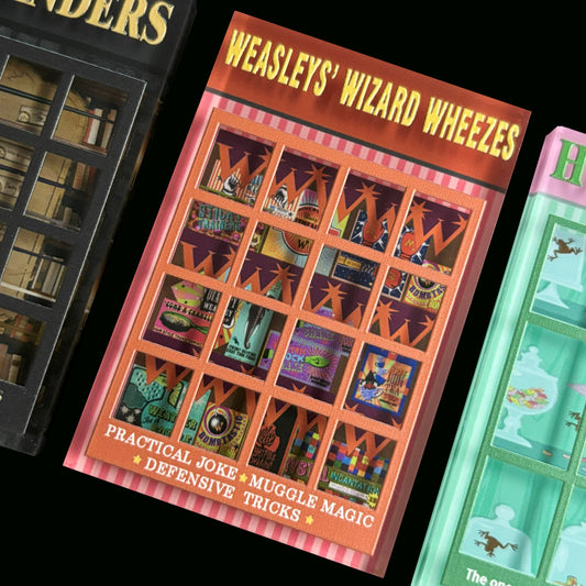 Wizarding Alley Fridge Magnet – 3 Magical Shop Designs