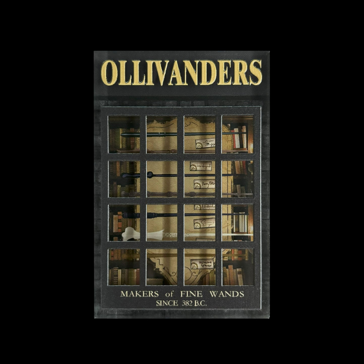 Wizarding Alley Fridge Magnet – 3 Magical Shop Designs